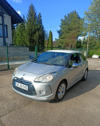 Citroen DS3 cena 23800 przebieg: 135000, rok produkcji 2013 z Siewierz małe 46